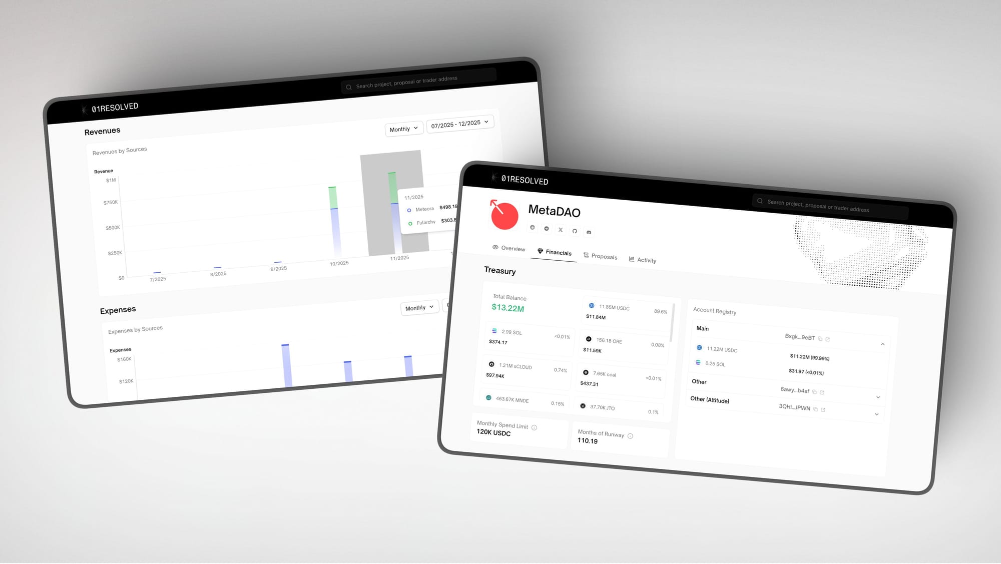 01Resolved Ownership Coin Project Financials